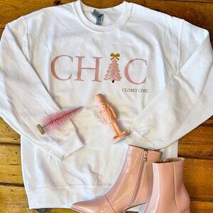 Chic Christmas Sweatshirt